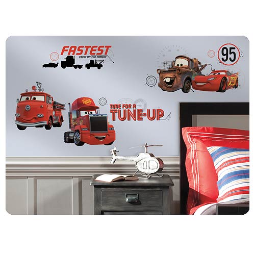Cars Friends to the Finish Peel and Stick Wall Decals